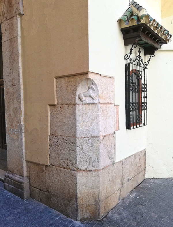 Guardacantones de Málaga